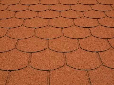 Plain tile shingle Stock Photos