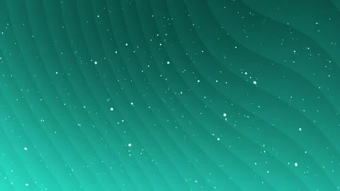 Plain turquoise space background with luxury white particle light streaks, with Stock Footage 297869444