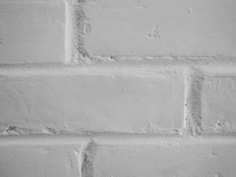PLAIN WHITE BRICK WALL BACKGROUND TEXTURE Stock Photos