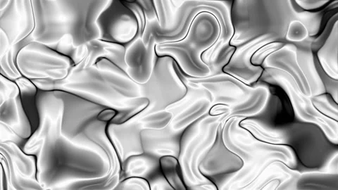 Plain white grayscale abstract liquidlike texture evokes a minimalist ethereal m Stock Footage 312124601