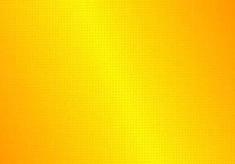 Plain yellow orange gradient background with subtle dotted halftone pattern.. Stockillustratie