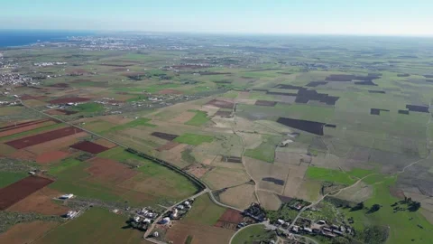 Plains of Cyprus Video stock 265675250