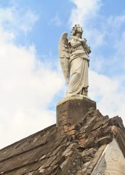 Plaintive Angel Stock Photos