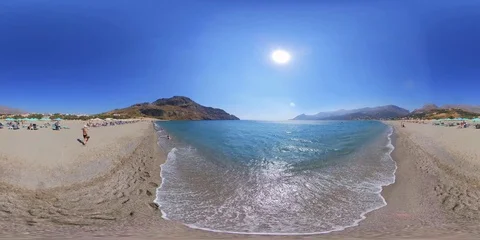 Plakias Beach Video stock 120881398