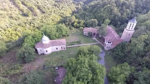 Plakovski Monastery "St Prophet Iliya" Stock Footage 295230802