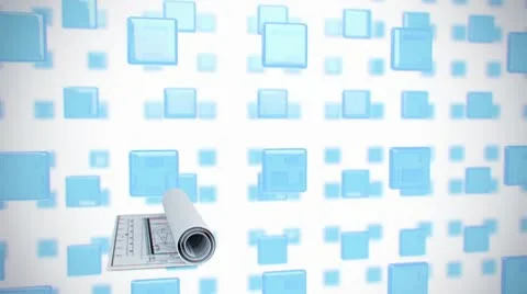 Plan on animated background Stock-Footage 9119139