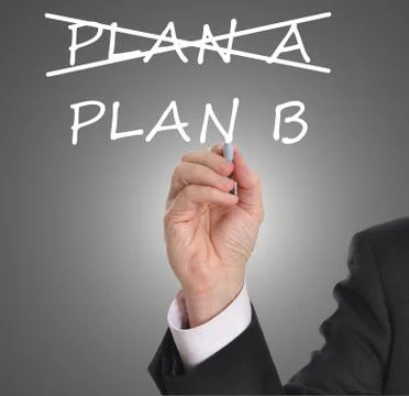Plan B Stock Illustration