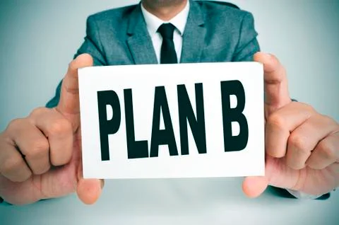Plan b Stock Illustration