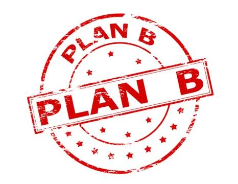 Plan B Stock Illustration