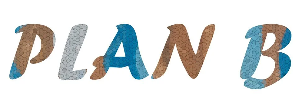 PLAN B Stock Illustration