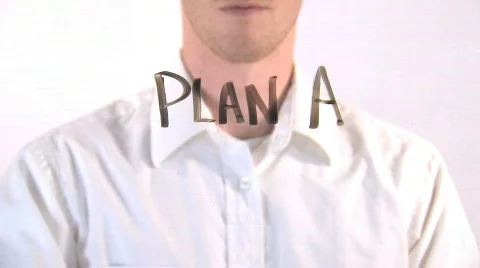 Plan B option Stock Footage 576414