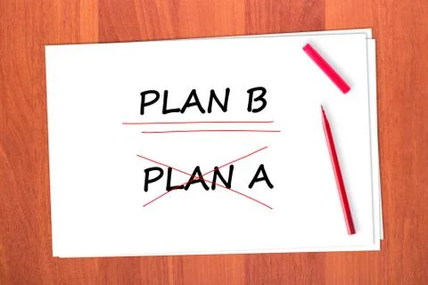Plan b Stock Photos