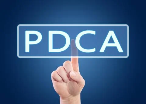 Plan Check Do Act Illustrazione stock