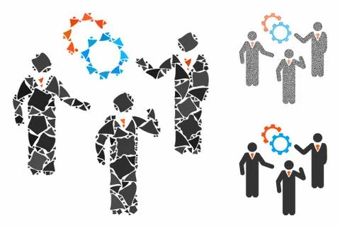 Plan Composition Icon of Tremulant Items Stock Illustration