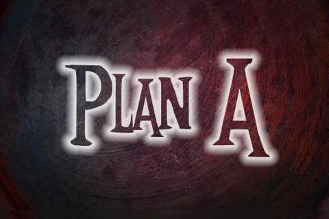 Plan a concept Stock Illustration