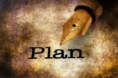 Plan grunge  Stockfoto's
