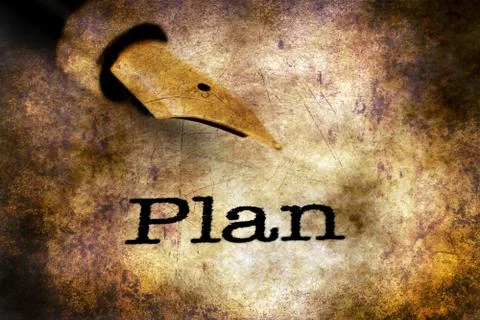 Plan grunge  Stockfoto's