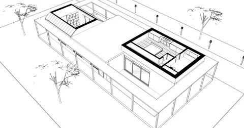 Plan house 305 Stock Footage 276742136