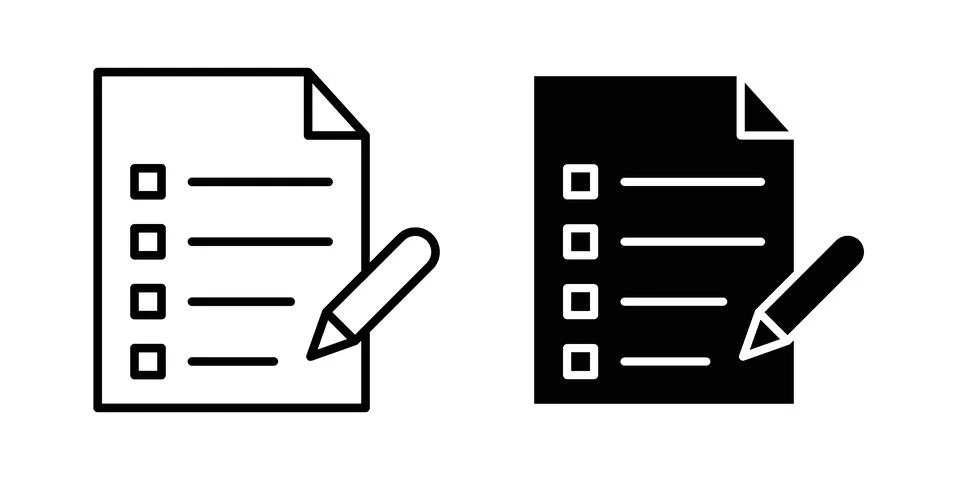 Plan icon for web projects Stock Illustration