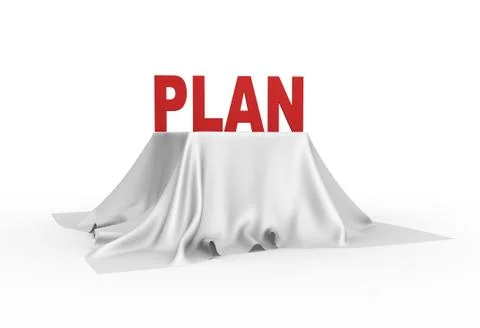 Plan Illustrazione stock