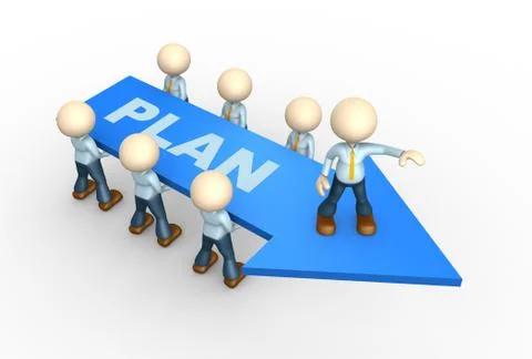 Plan Stock Illustration