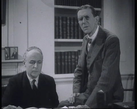 A Plan for London, local authorities plan city reconstruction, UK 1946 Stock Footage 142221645