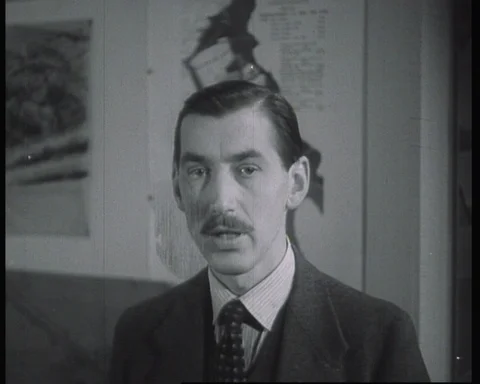 A Plan for London, local authorities plan city reconstruction, UK 1946 Stock Footage 142221775