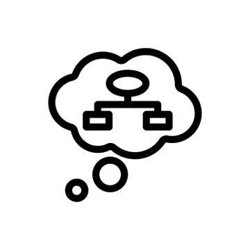 Plan the pattern of the vector icon. Isolated contour symbol illustration イラスト素材
