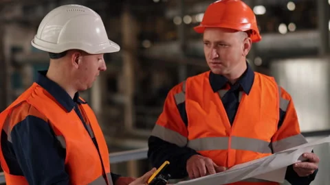 Plan update, Factory layouts, Equipment blueprints Stock-Footage 252158019