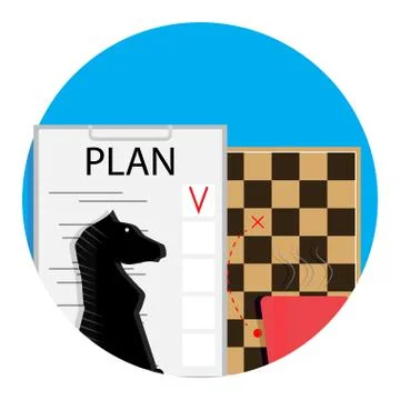 Plan vector icon Stock Illustration
