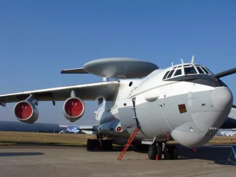 Plane A-50 Stock Photos