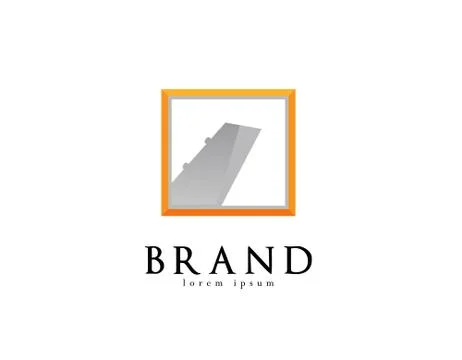Plane agency logo Stock Illustration