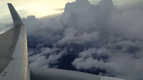 Plane in the air 3 库存影片 81158564