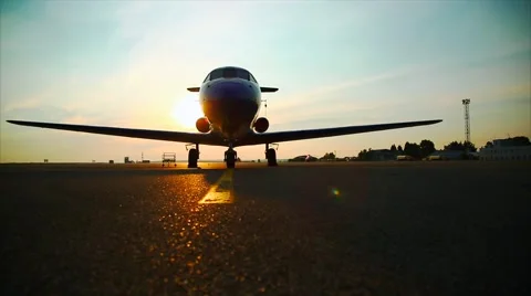 Plane at the airport 動画素材 53867013