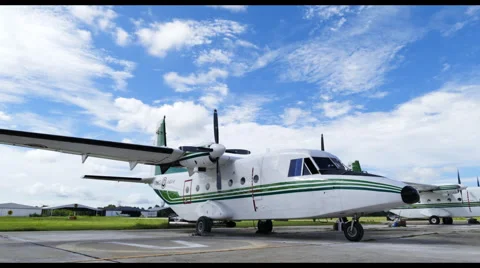Plane at airport. Video stock 54402457