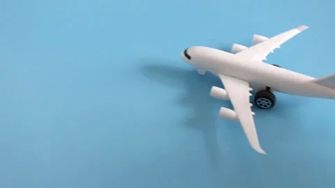 Plane and on a blue background, foreign tours, ticket mobile application, a.. Stock Footage 245081017