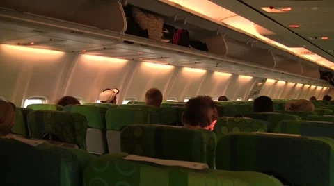 Plane boarding  Stock Footage 8677801