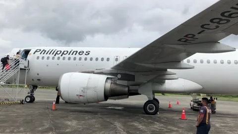 Plane Boarding Stock Footage 197090856