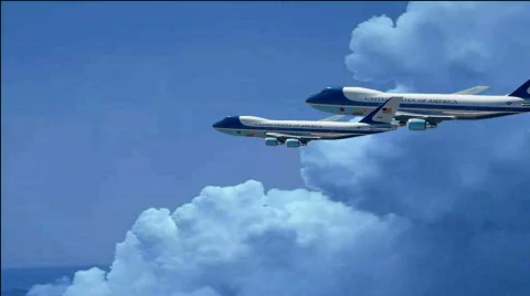 Plane in cloud Video stock 719355