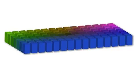Plane Colored Bars Plane Colored Bars Copyright: xZoonar.com/DirkxSchröder.. Stock Photos