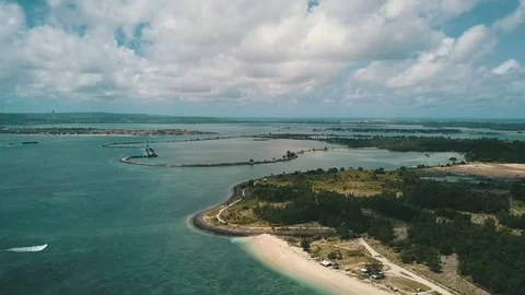 Plane comes to land Video stock 83635771