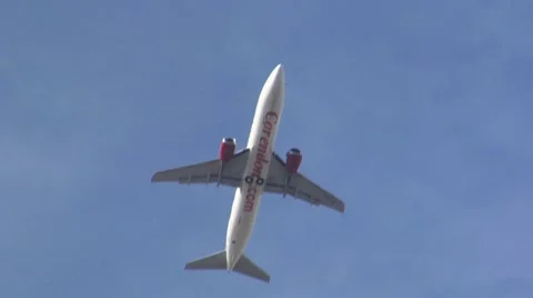 Plane Corendon Vídeo Stock 8967934