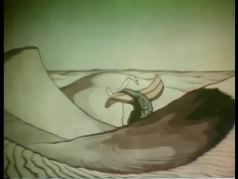 Plane crash in desert Stock Footage 261022390