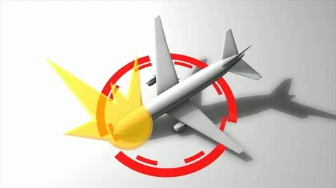 Plane crash Stock Footage 11070069