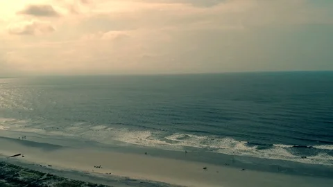 Plane Crash Ocean Stock Footage 94636433