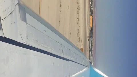 Plane is driving on the runway to take off Stock Footage 91159909