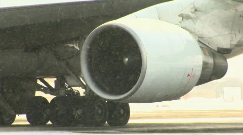 Plane engine 스톡 동영상 840609