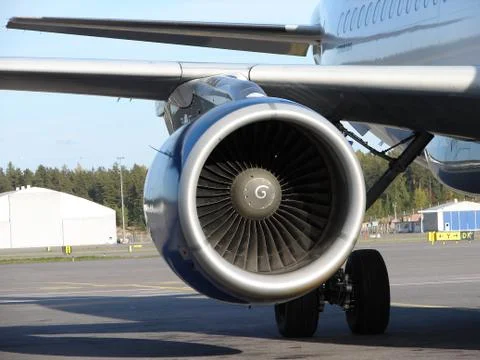 Plane Engine Stock Photos