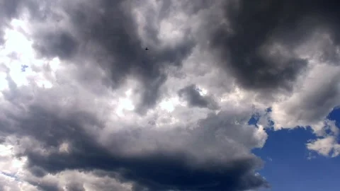 The plane flies over the river and the monastery Stock-Footage 244047273
