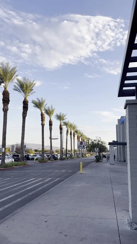 Plane flies over Vegas Видео 295461267